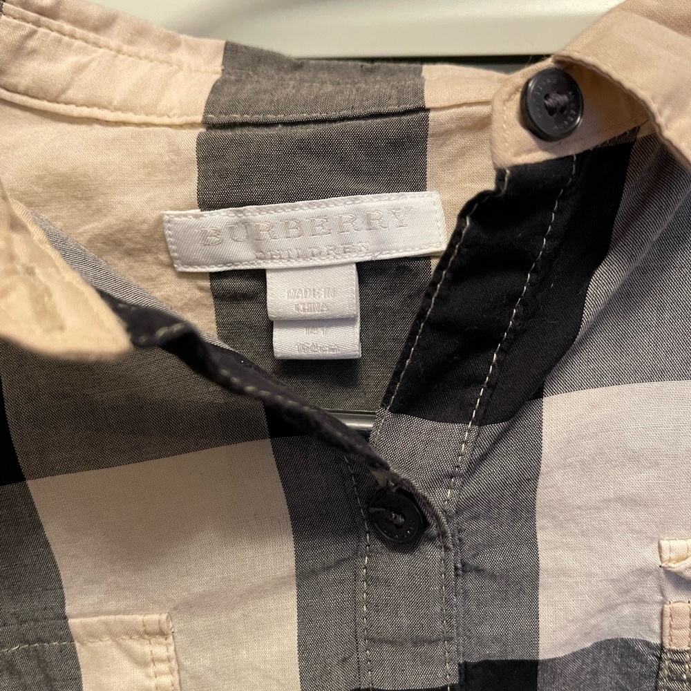 Size 14girls Burberry dress